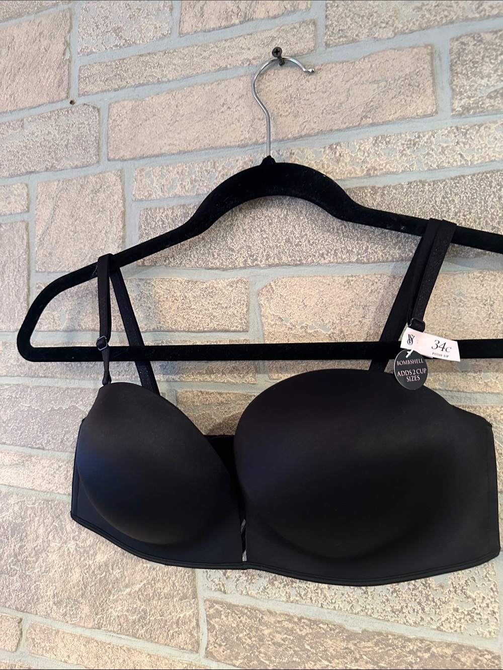 Victoria's Secret Bombshell Plunge Push-up Milti Way Bra, 34C